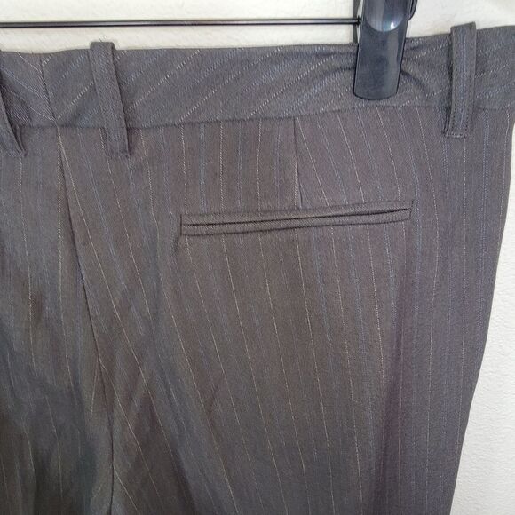 Eddie Bauer Vashon Fit Nwt Pinstripe Trouser Slacks Pants Size 14T Tall 14 - Picture 4 of 7